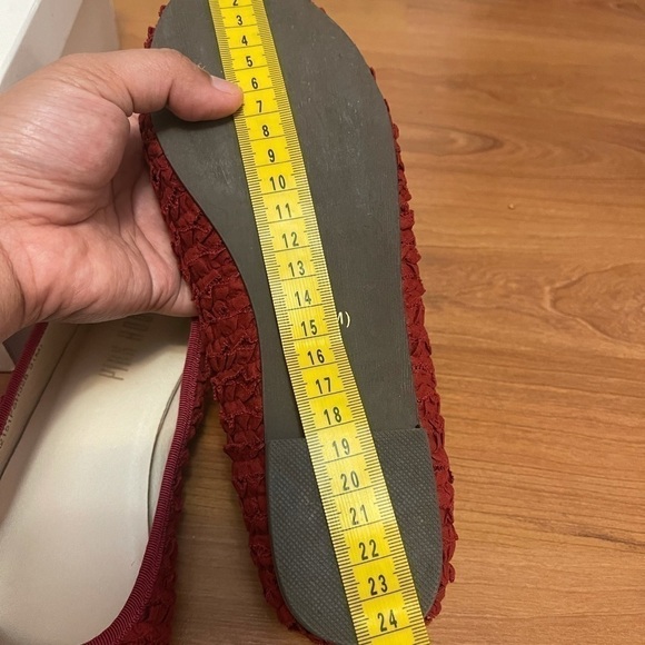 PINK HOUSE japan brand beautiful red ribbon flats - Picture 12 of 12
